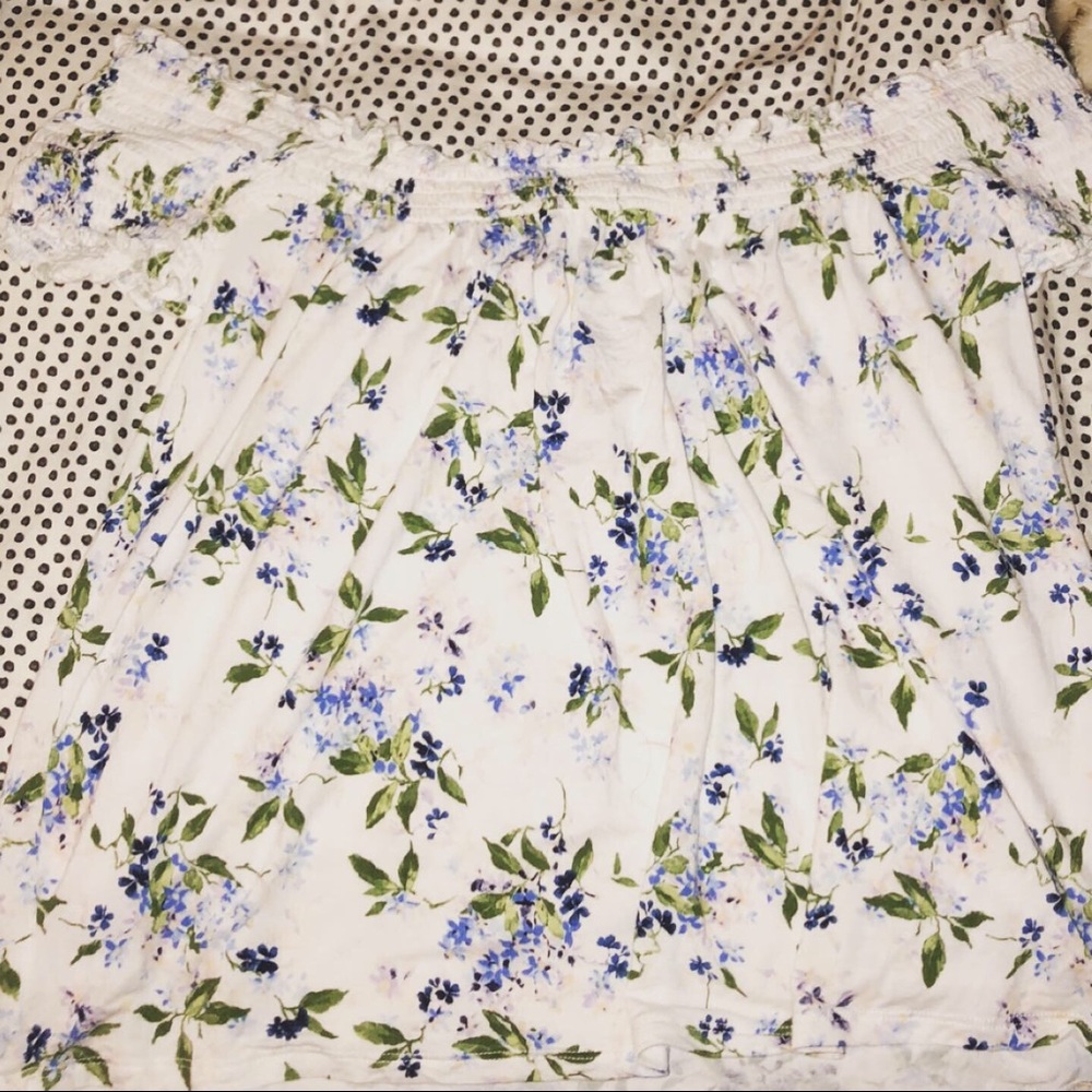 Floral crop top